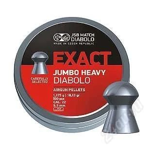 Лот: 2540114. Фото: 1. Пули JSB Heavy Exact 5,52мм 1... Аксессуары, запчасти