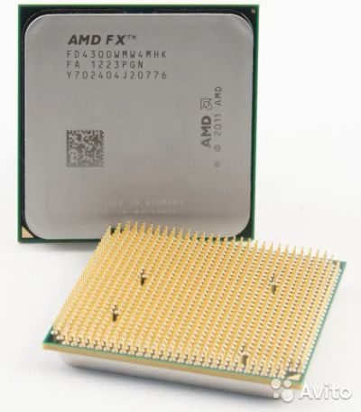Лот: 11479544. Фото: 1. Процессор AMD FX4300. Процессоры