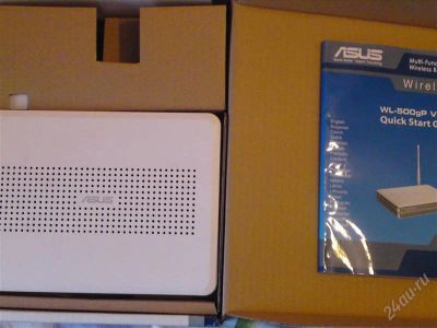 Лот: 1317003. Фото: 1. Router WL-500gP V2. WiFi, Bluetooth адаптеры