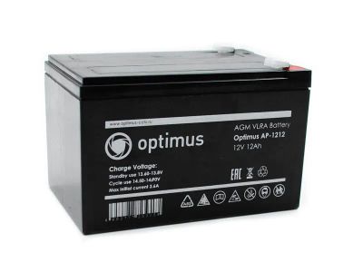 Лот: 24949065. Фото: 1. Аккумулятор Optimus AP-1212 (12V... ИБП, аккумуляторы для ИБП
