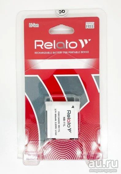 Лот: 18280914. Фото: 1. Аккумулятор в/к. Relato NB-11L... Аккумуляторы, зарядные