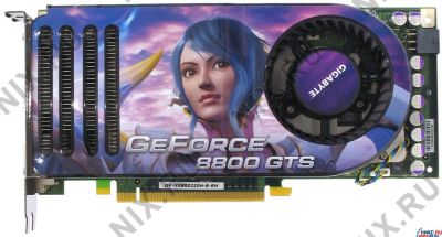 Лот: 8380653. Фото: 1. 320mb gigabyte 8800 gts 320 бит. Видеокарты