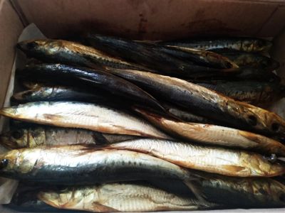 Лот: 16226279. Фото: 1. Сельдь Иваси холодного копчения... Икра, рыба, морепродукты