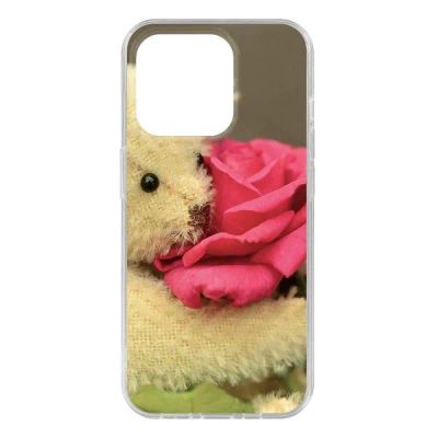 Лот: 25051417. Фото: 1. Чехол Krutoff Clear Case "Медвежонок... Чехлы, бамперы