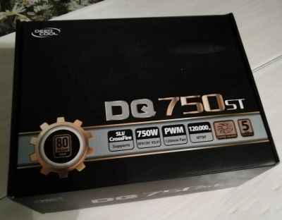 Лот: 15262844. Фото: 1. Блок питания Deepcool DQ ST 750W... Корпуса, блоки питания