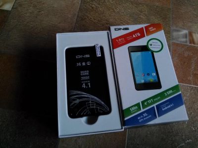 Лот: 4572415. Фото: 1. Смартфон DNS S4003 4" 4Gb Black... Смартфоны