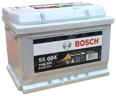 Лот: 8808273. Фото: 1. Аккумулятор Bosch S5 004 Silver... Аккумуляторы