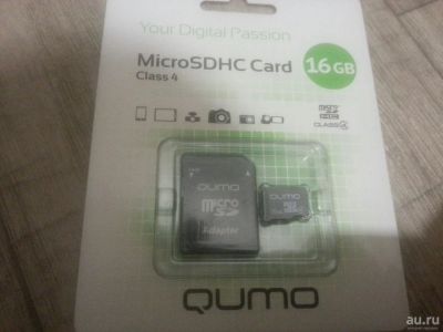 Лот: 8991304. Фото: 1. Карта памяти QUMO microSDHC 16... Карты памяти