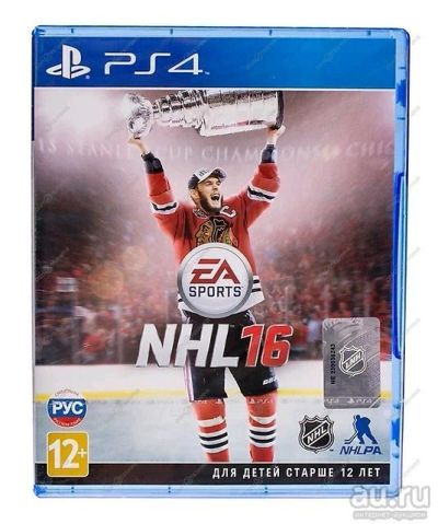 Лот: 10824189. Фото: 1. Диск NHL 16 PS 4, Sony Playstation... Игры для консолей