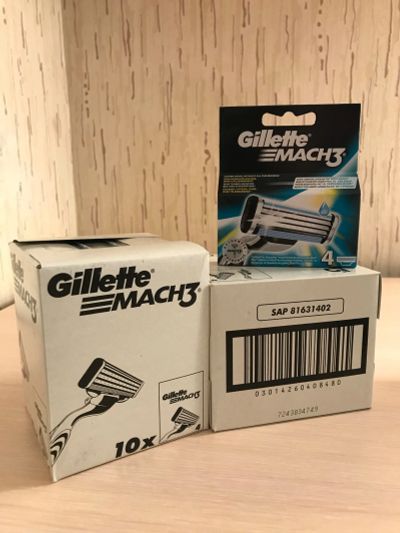 Лот: 15498775. Фото: 1. Gillette Mach3. Подарки на 23 февраля