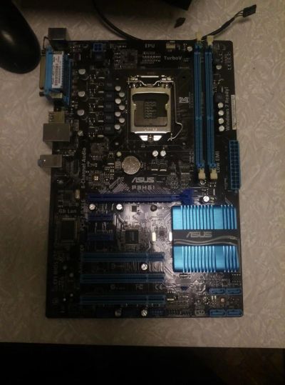 Лот: 6749982. Фото: 1. Материнская плата Asus p8h61. Материнские платы