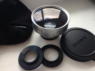 Лот: 7644720. Фото: 1. Sony VCL-ha07a (wide conversion... Конвертеры