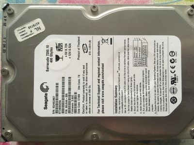 Лот: 12682537. Фото: 1. Жесткий диск IDE Seagate ST3400620A... Жёсткие диски (HDD)