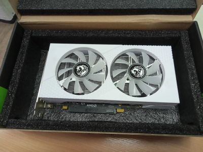 Лот: 25527731. Фото: 1. Видеокарта PCI-E RX-580 8gb GDDR5... Видеокарты