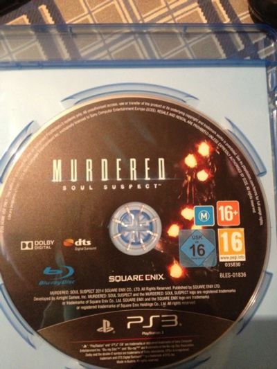 Лот: 5154223. Фото: 1. Murdered: Soul Suspect. Игры для консолей