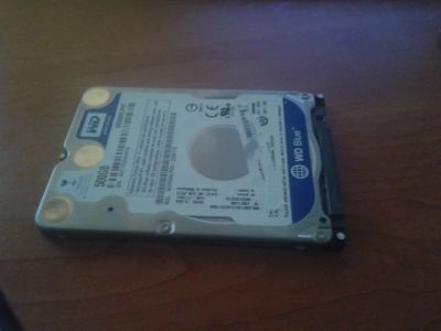Лот: 7824932. Фото: 1. Жёсткий диск WD5000LPVX 500Gb. Жёсткие диски (HDD)