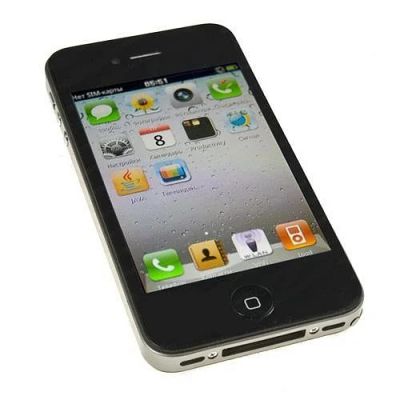 Лот: 3184647. Фото: 1. Копия iPhone 4 Black. Без торга... Кнопочные мобильные телефоны