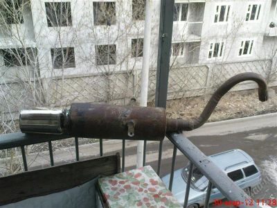 Лот: 1708870. Фото: 1. Прямоток на классику. Выхлопная система