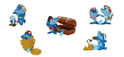 Лот: 4666050. Фото: 1. Игрушки Kinder киндер акулы или... Игрушки