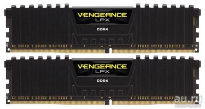 Лот: 13778348. Фото: 1. corsair CMK32GX4M2A2666C16 2666mhz... Оперативная память