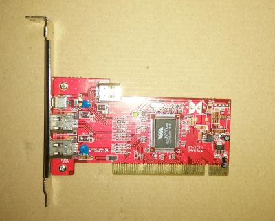 Лот: 25646390. Фото: 1. Контроллер PCI FireWire IEEE1394... Платы расширения, контроллеры, доп. порты