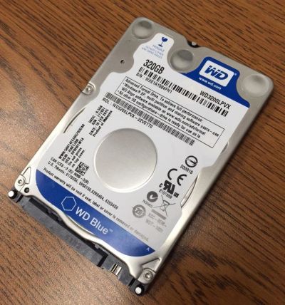 Лот: 10771153. Фото: 1. Hdd 320gb. Жёсткие диски (HDD)