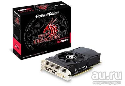 Лот: 8210904. Фото: 1. Видеокарта PowerColor Red Dragon... Видеокарты