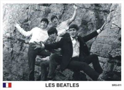 Лот: 10653943. Фото: 1. Beatles коллекционная карточка... Наклейки, фантики, вкладыши