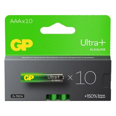 Лот: 24998869. Фото: 1. Батарейки GP Ultra Plus LR03... Батарейки, аккумуляторы, элементы питания