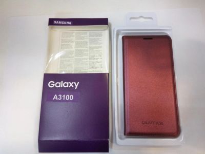 Лот: 7120885. Фото: 1. Чехол-книжка Samsung Galaxy A3... Чехлы, бамперы