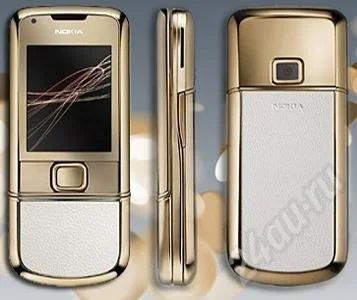 Лот: 304872. Фото: 1. nokia8800 arte gold с белой кожей... Кнопочные мобильные телефоны