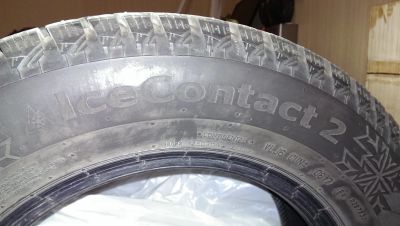 Лот: 12017305. Фото: 1. Резина Continental IceContact... Шины