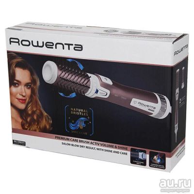 Лот: 13134494. Фото: 1. Фен-щетка Rowenta Brush Activ... Укладка и стрижка волос, бритьё, эпиляция