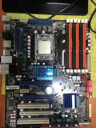 Лот: 15260707. Фото: 1. Asus p6t+ 5650 и Башня cooler... Материнские платы