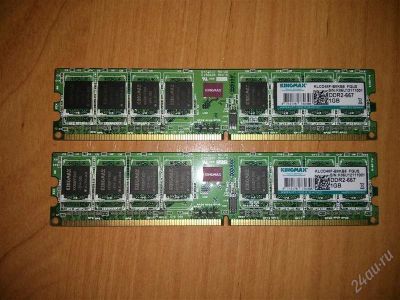 Лот: 2667101. Фото: 1. Оперативная память Kingmax (DDR2-667... Оперативная память