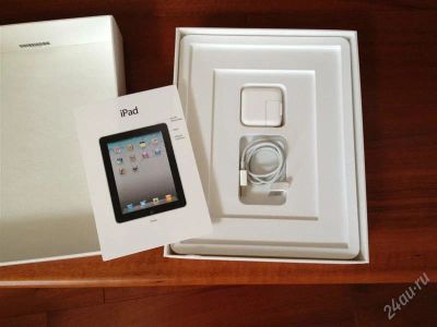 Лот: 2070385. Фото: 1. IPAD черный 16GB 1ое поколение... Планшеты