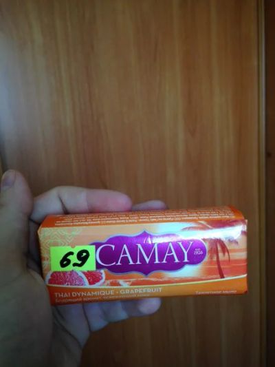 Лот: 6034030. Фото: 1. мыло Camay грейпфрут. Бытовая химия
