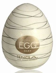 Лот: 10319331. Фото: 1. Мастурбатор "TENGA egg Silky". Другое (интимные товары)