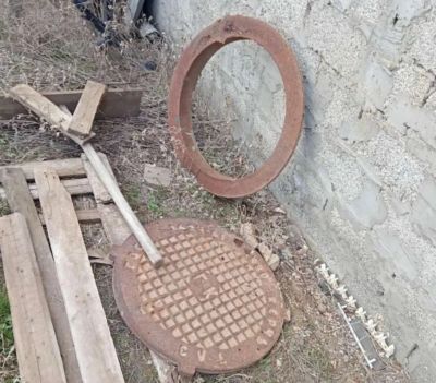 Лот: 20566413. Фото: 1. Кольцо от люка канализационного... Водопроводные и канализационные трубы
