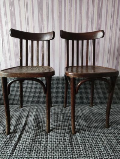 Лот: 19694920. Фото: 1. Стулья венские. Два стула. Столы, стулья, обеденные группы