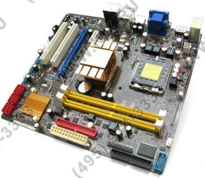 Лот: 4956117. Фото: 1. Материнская плата ASUS P5QL-CM. Материнские платы