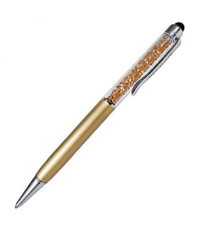 Лот: 6617419. Фото: 1. Шариковая ручка - стилус с кристаллами... Ручки шариковые, перьевые