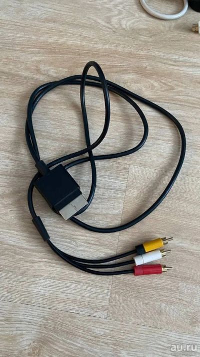 Лот: 17068670. Фото: 1. Xbox 360 переходник на тюльпаны. Аксессуары для игровых приставок, консолей, геймпады