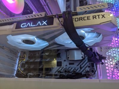 Лот: 20769535. Фото: 1. Видеокарта Galax Galakuro GK-RTX3060-E12GB... Видеокарты