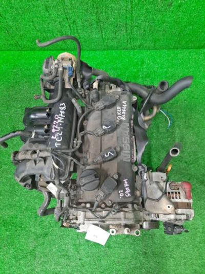 Лот: 19382417. Фото: 1. Двигатель Nissan Serena TC24 QR20DE... Двигатель и элементы двигателя