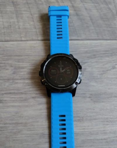 Лот: 25383278. Фото: 1. Смарт часы Garmin Fenix 5x sapphire. Смарт-часы, фитнес-браслеты, аксессуары