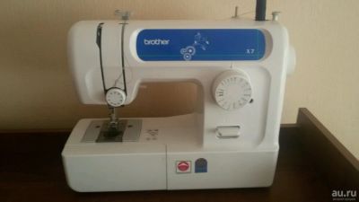 Лот: 13668863. Фото: 1. Швейная машинка brother x7. Швейная, вязальная