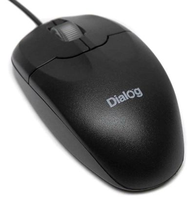 Лот: 9217675. Фото: 1. Мышь оптическая Dialog MOP-01BP... Клавиатуры и мыши