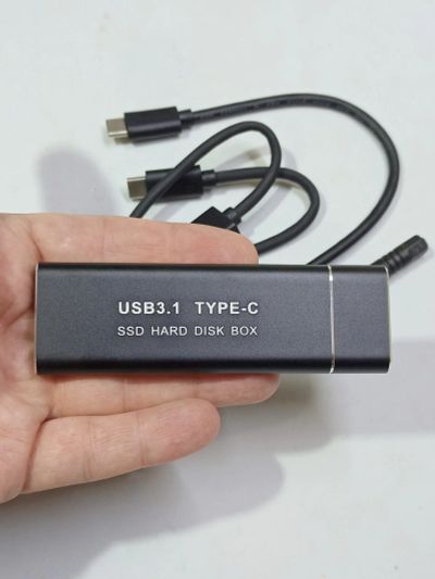 Лот: 17049574. Фото: 1. SSD M.2 NVMe USB Type-C Внешний... Внешние жесткие диски