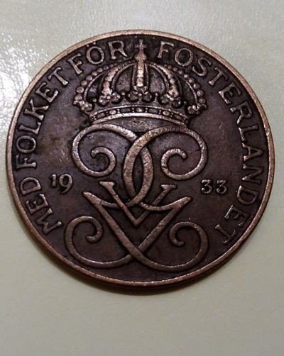 Лот: 15330612. Фото: 1. Швеция 1933. Европа